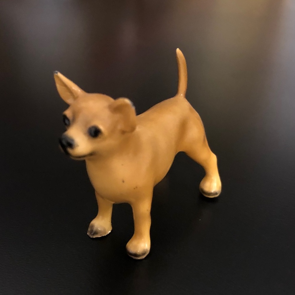 Vintage MORTENS Studio Chihuahua Royal Design Show Dog Porcelain Figurine